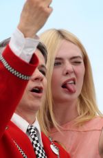 ELLE FANNING at How to Talk to Girls at Photocall at 2017 Cannes Film Festival 05/21/2017