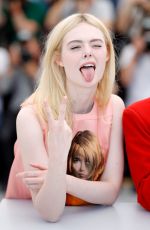 ELLE FANNING at How to Talk to Girls at Photocall at 2017 Cannes Film Festival 05/21/2017