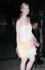 ELLE FANNING at Katy Perry