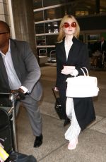 ELLE FANNING at Los Angeles International Airport 05/07/2017