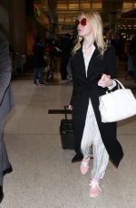 ELLE FANNING at Los Angeles International Airport 05/07/2017