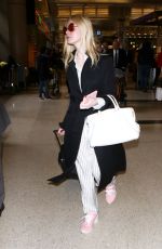 ELLE FANNING at Los Angeles International Airport 05/07/2017