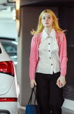 ELLE FANNING Out and About in Los Angeles 05/31/2017