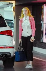 ELLE FANNING Out and About in Los Angeles 05/31/2017