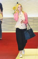 ELLE FANNING Out and About in Los Angeles 05/31/2017