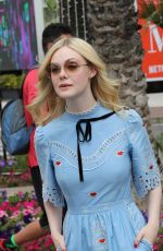 ELLE FANNING Out in Cannes 05/18/2017