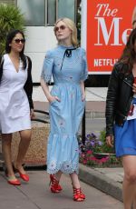 ELLE FANNING Out in Cannes 05/18/2017
