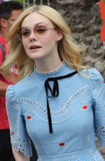 ELLE FANNING Out in Cannes 05/18/2017
