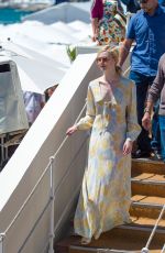 ELLE FANNING Out in Cannes 05/19/2017