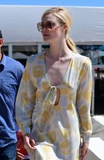 ELLE FANNING Out in Cannes 05/19/2017
