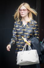 ELLE FANNING Out in New York 03/05/2017