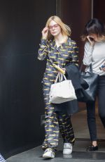 ELLE FANNING Out in New York 03/05/2017