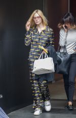 ELLE FANNING Out in New York 03/05/2017