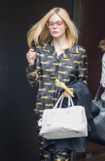 ELLE FANNING Out in New York 03/05/2017