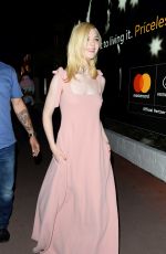 ELLE FANNING Walking Out on The Croisette in Cannes 05/19/2017