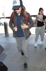 ELLEN PAGE at Los Angeles International Airport 05/16/2017