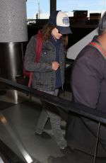 ELLEN PAGE at Los Angeles International Airport 05/16/2017