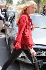 ELSA HOSK Out and About in Cannes 05/24/2017