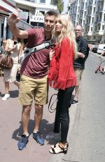 ELSA HOSK Out and About in Cannes 05/24/2017