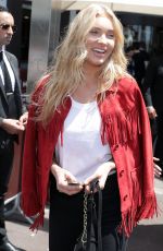 ELSA HOSK Out and About in Cannes 05/24/2017