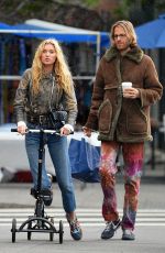 ELSA HOSK Out in New York 05/08/2017