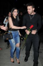 EMERAUDE TOUBIA and Prince Royce at Tao in Los Angeles 05/11/2017