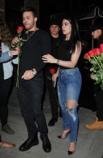 EMERAUDE TOUBIA and Prince Royce at Tao in Los Angeles 05/11/2017