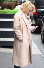 EMILY OSMENT Waits for a Taxi in New York 05/11/2017