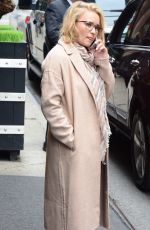 EMILY OSMENT Waits for a Taxi in New York 05/11/2017