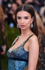 EMILY RATAJKOWSKI at 2017 MET Gala in New York 05/01/2017