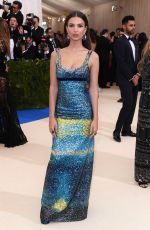EMILY RATAJKOWSKI at 2017 MET Gala in New York 05/01/2017