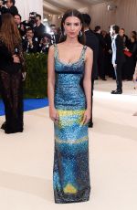 EMILY RATAJKOWSKI at 2017 MET Gala in New York 05/01/2017
