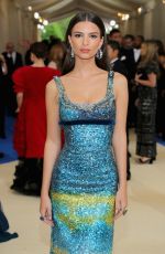 EMILY RATAJKOWSKI at 2017 MET Gala in New York 05/01/2017