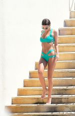 EMILY RATAJKOWSKI in Bikini at a Beach in Canes 05/17/2017