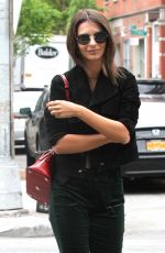 EMILY RATAJKOWSKI Out and About in New York 05/07/2017