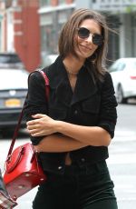 EMILY RATAJKOWSKI Out and About in New York 05/07/2017
