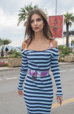 EMILY RATAJKOWSKI Out at 70th Annual Cannes Film Festival 05/18/2017