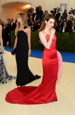 EMMA ROBERTS at 2017 MET Gala in New York 05/01/2017