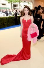 EMMA ROBERTS at 2017 MET Gala in New York 05/01/2017