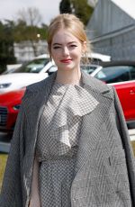 EMMA STONE at Audi Polo Challenge in Ascot, Day Two 05/07/2017