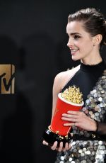 EMMA WATSON at 2017 MTV Movie & TV Awards in Los Angeles 05/07/2017