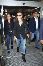 EMMANUELLE BEART at Airport in Nice 05/22/2017