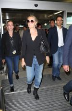 EMMANUELLE BEART at Airport in Nice 05/22/2017