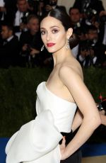 EMMY ROSSUM at 2017 MET Gala in New York 05/01/2017