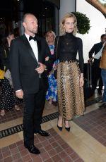 EVA HERZIGOVA Leaves Majestic Hotel in Cannes 05/18/2017
