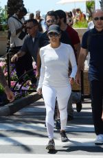 EVA LONGORIA Leaves Martinez Beach in Cannes 05/21/2017