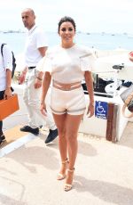 EVA LONGORIA Out at Promenade de la Croisette in Cannes 05/22/2017