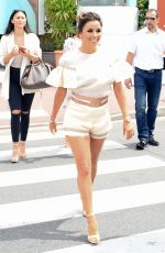 EVA LONGORIA Out at Promenade de la Croisette in Cannes 05/22/2017