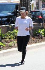 EVA LONGORIA Out Jogging in Cannes 05/19/2017