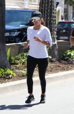 EVA LONGORIA Out Jogging in Cannes 05/19/2017